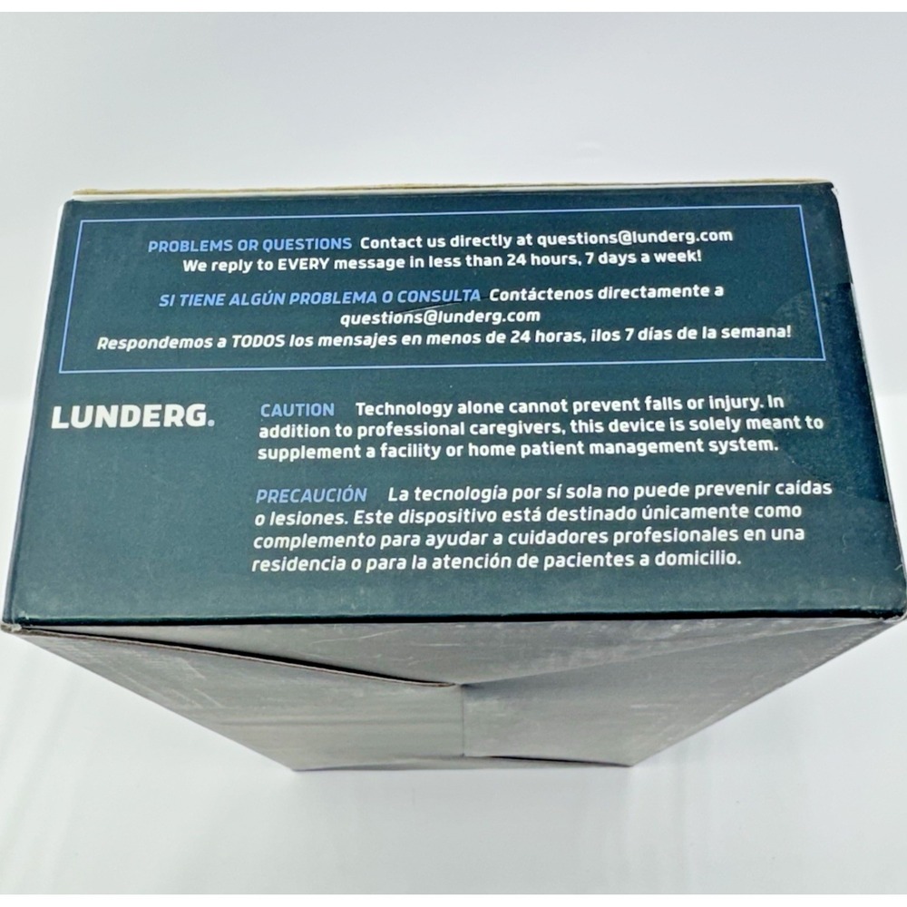 Lunderg Bed Alarm System Wireless Sensor Pad Monitor Fall Prevention NEW Open - Picture 6 of 10